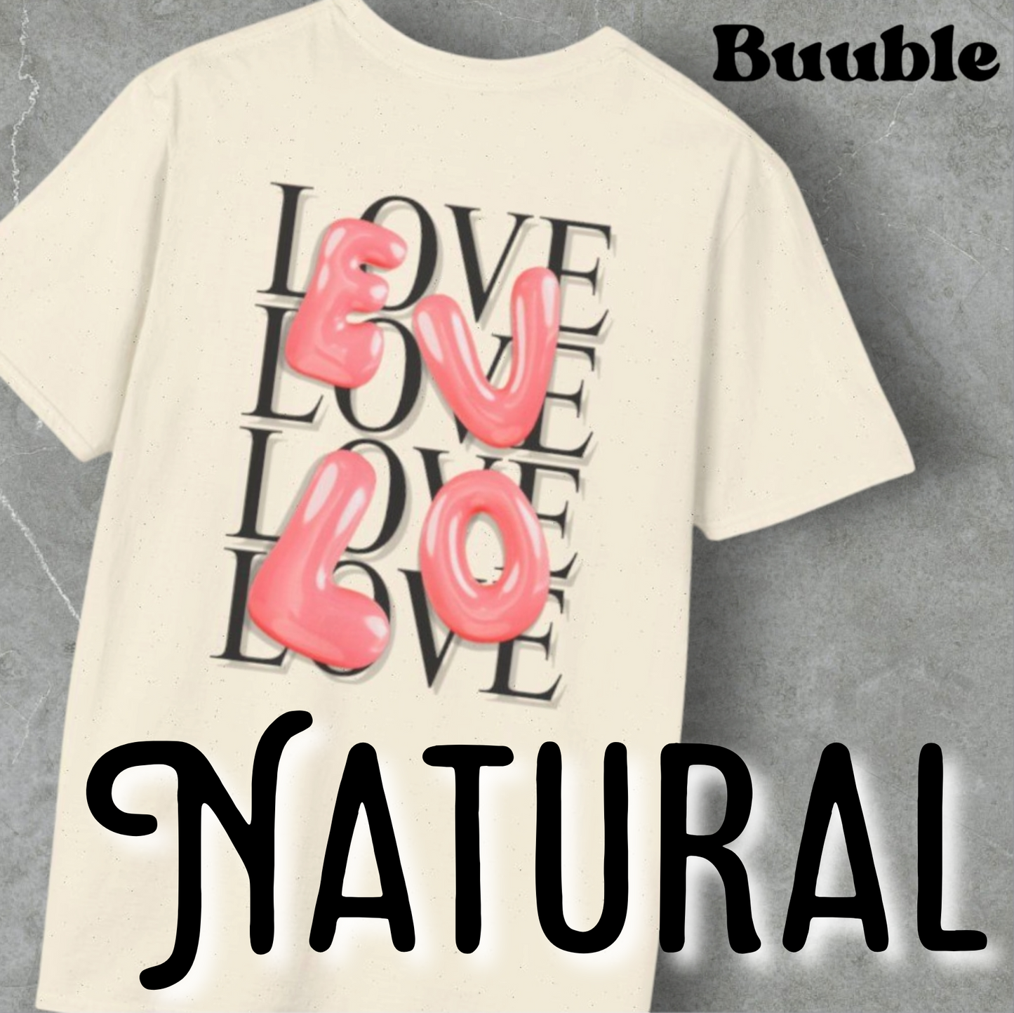 EVLO Bubble T-Shirt – Buuble Glossy Edition