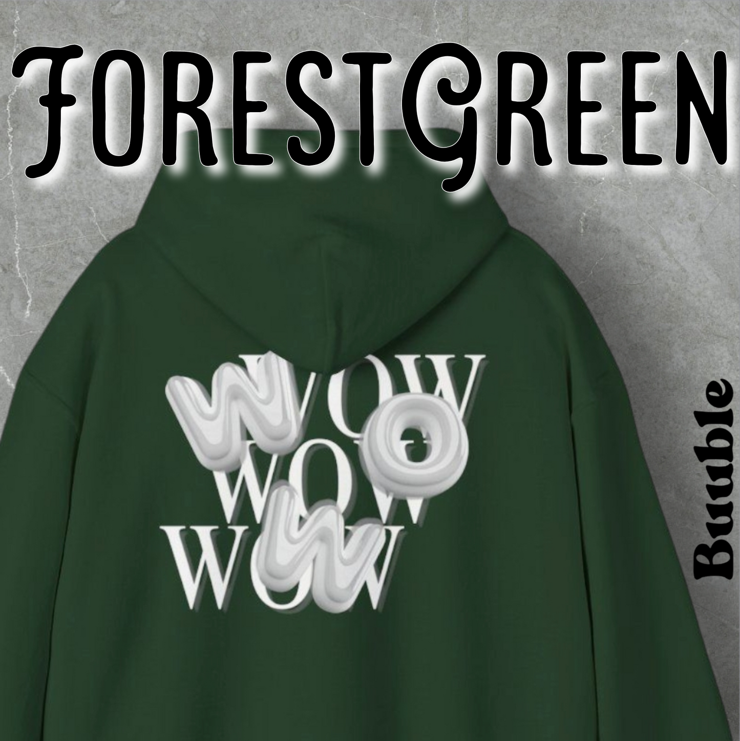 WOW Bubble Hoodie – Buuble Special Design