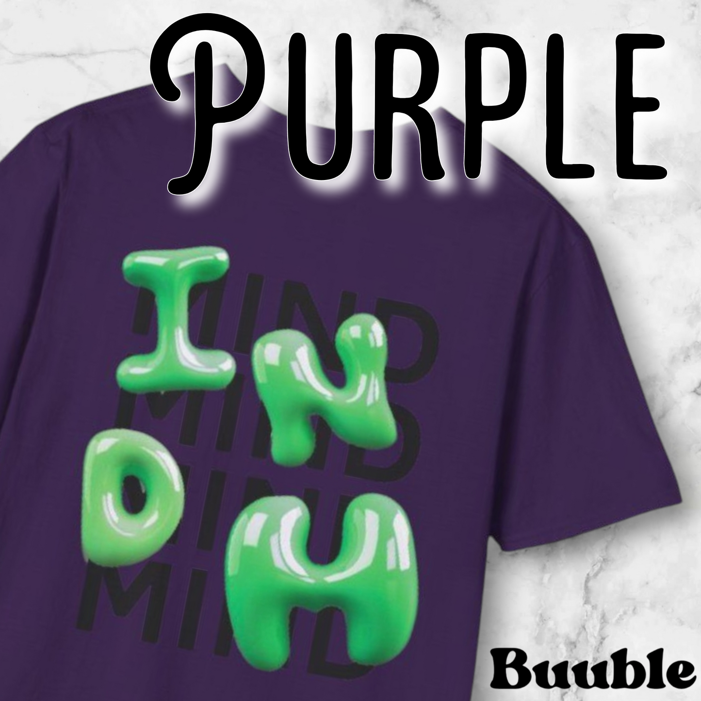 MIND Bubble T-Shirt โ Buuble Statement Wear