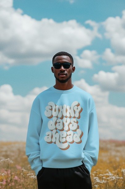 Sunny Days Ahead Sweatshirt - Ideal for Friends & Family and You