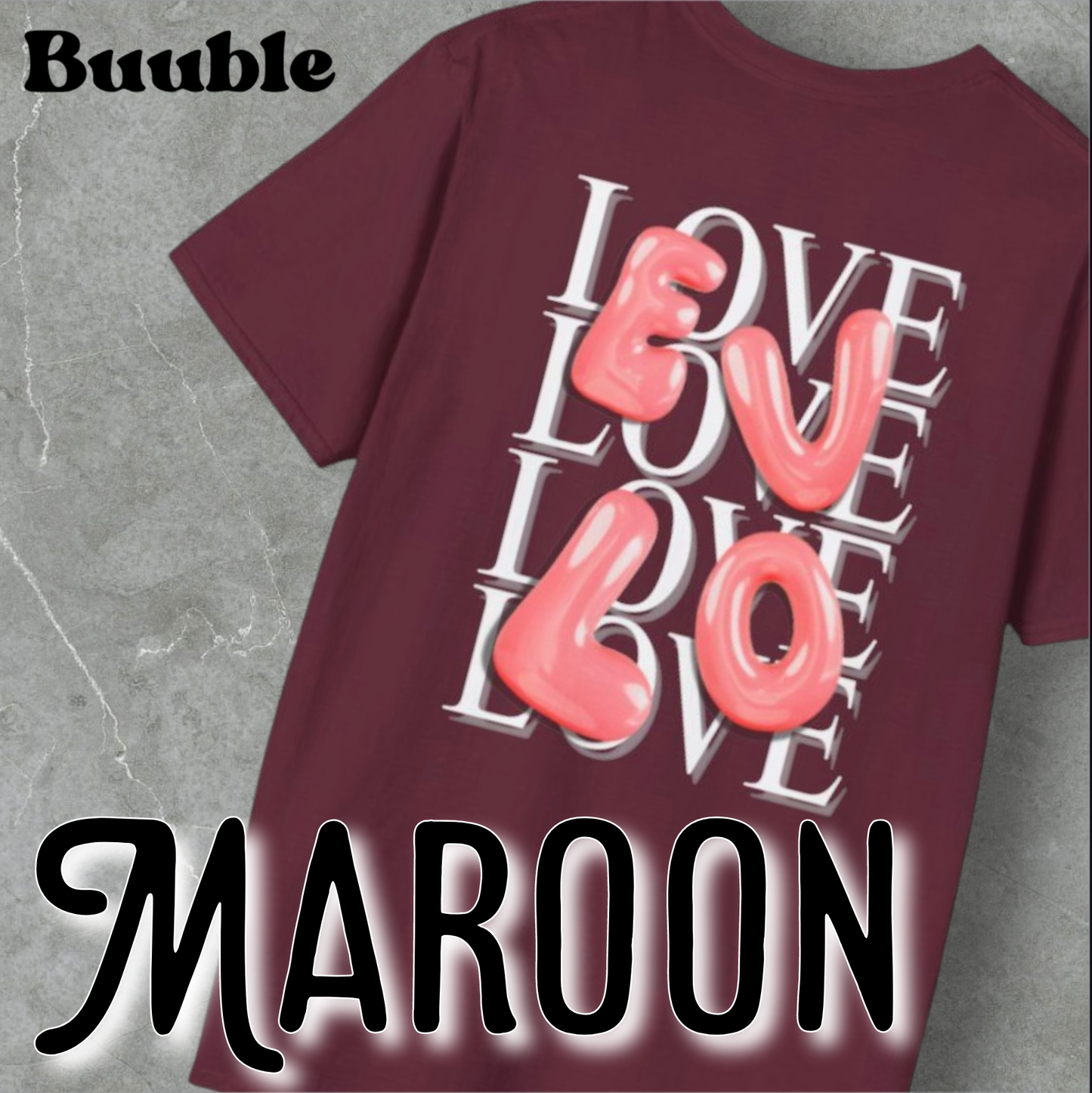 EVLO Bubble T-Shirt – Buuble Glossy Edition