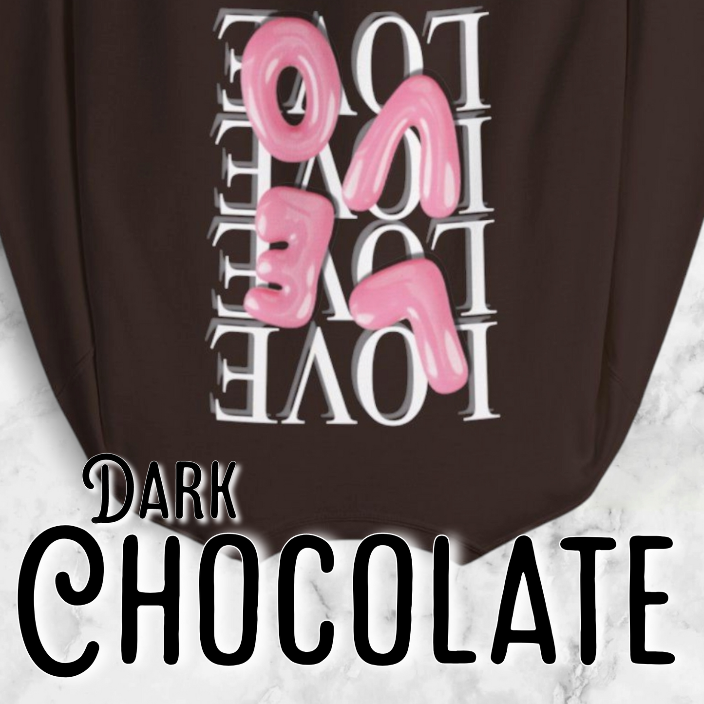 LEVO Bubble Pink Letter – Buuble Cute Sweatshirt