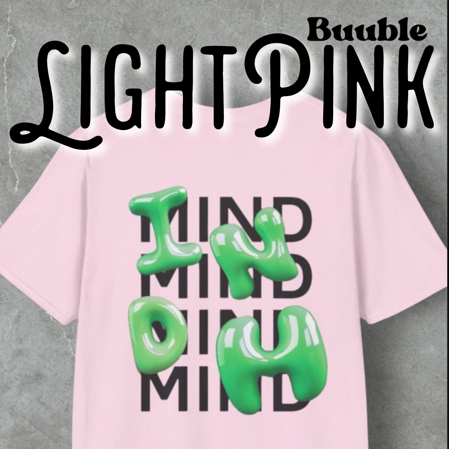 MIND Bubble T-Shirt โ Buuble Statement Wear