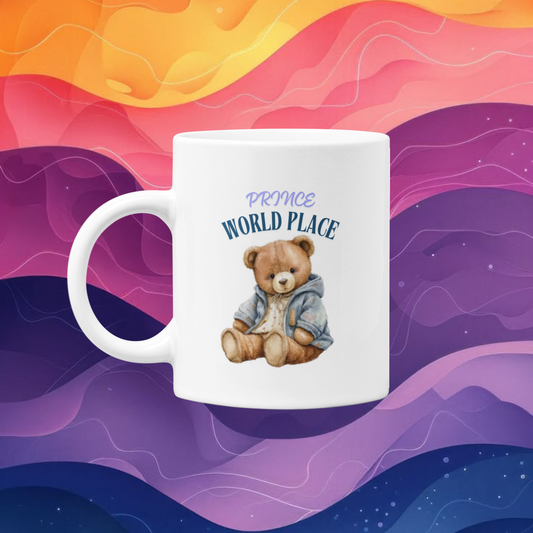 Prince World Place - Teddy Bear Boy Mug