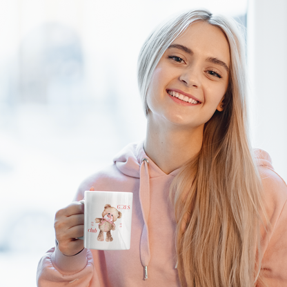 Coffee Mug with Teddy Bear - Cute Girls Club