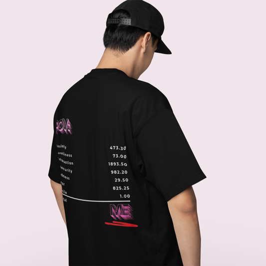 POV: ME Receipt T-shirt - With Mental Health Emotions | Buuble