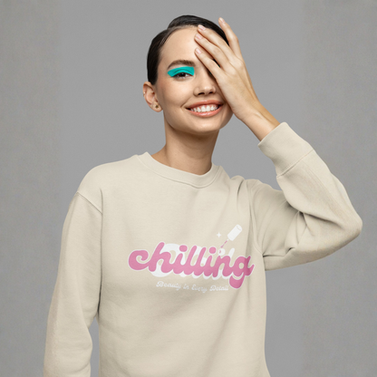 Chilling – Beauty in Every Detail | Buuble Cozy Sweatshirt