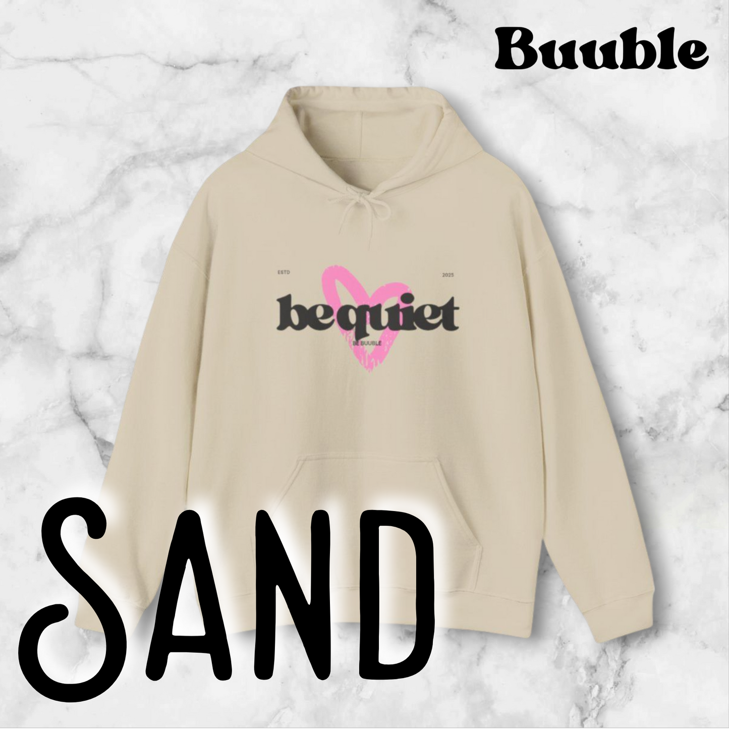 Be Quiet – Say Less, Feel More Hoodie