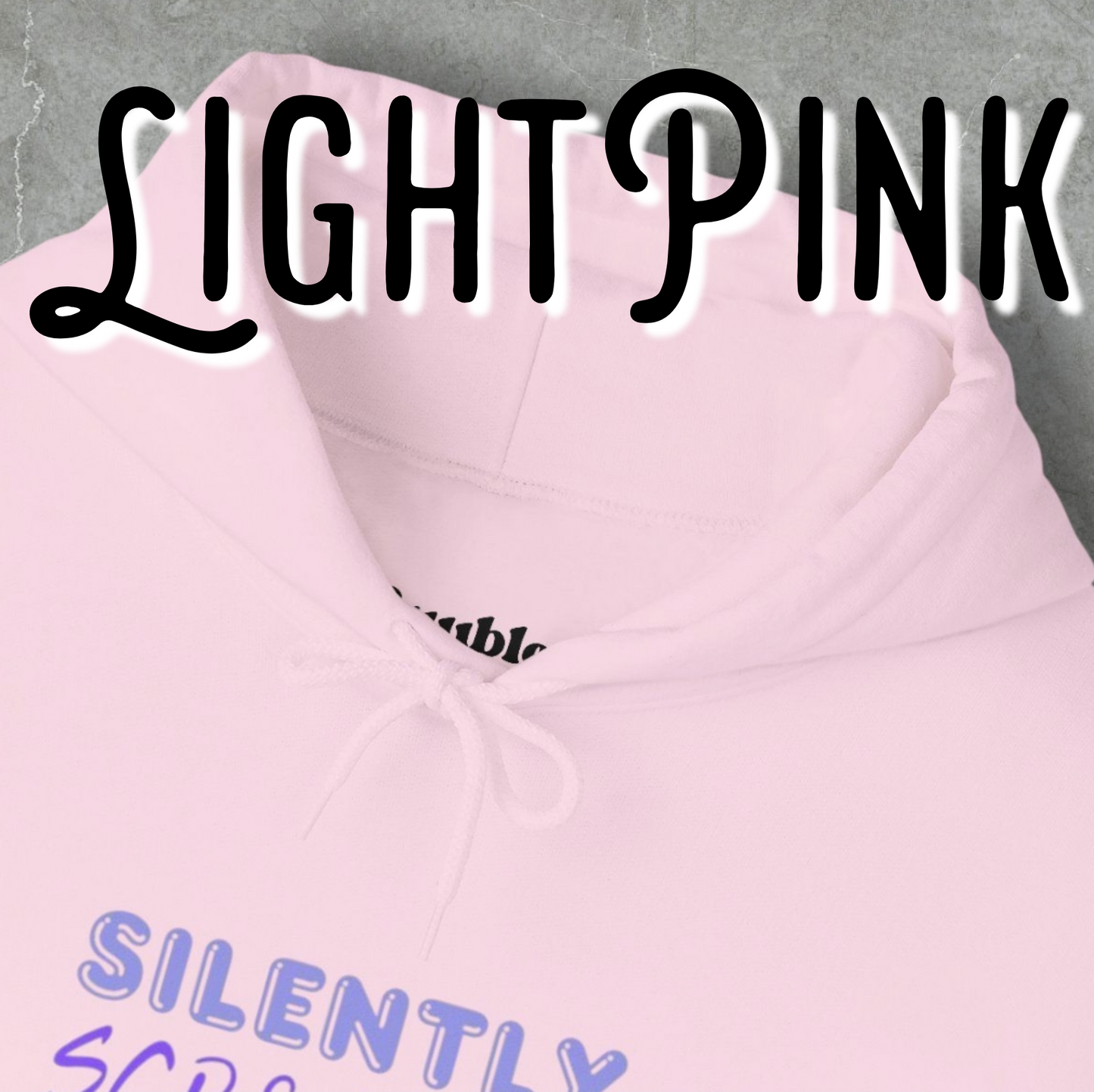 Silently Screaming in Color Sweatshirt – Quiet But Loud Statement