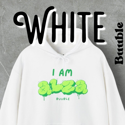 I AM ALZA Hoodie – Neon Graffiti Style | Buuble Original