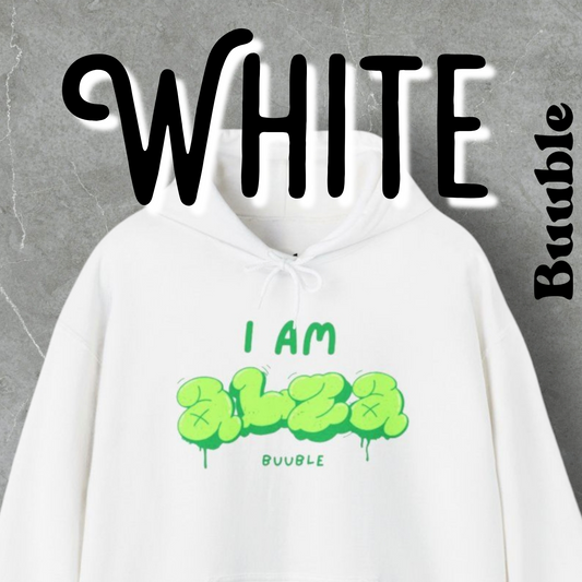 I AM ALZA Hoodie – Neon Graffiti Style | Buuble Original