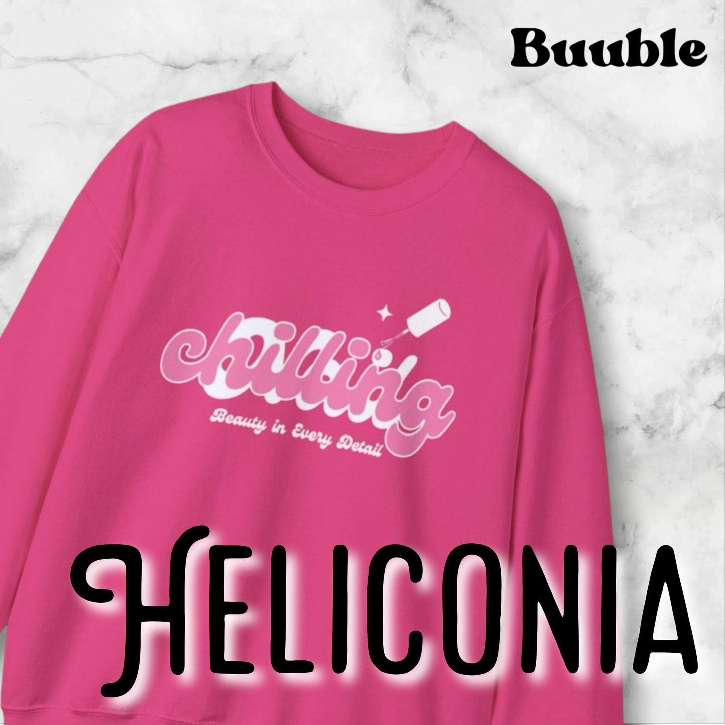 Chilling – Beauty in Every Detail | Buuble Cozy Sweatshirt