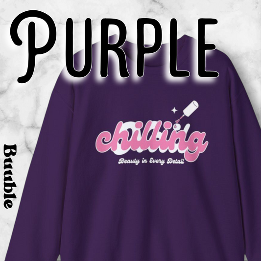 Chilling – Beauty in Every Detail | Buuble Cozy Sweatshirt