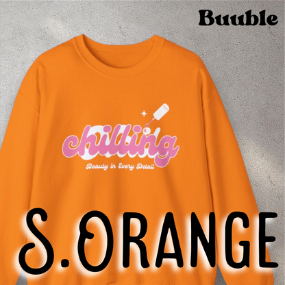 Chilling – Beauty in Every Detail | Buuble Cozy Sweatshirt
