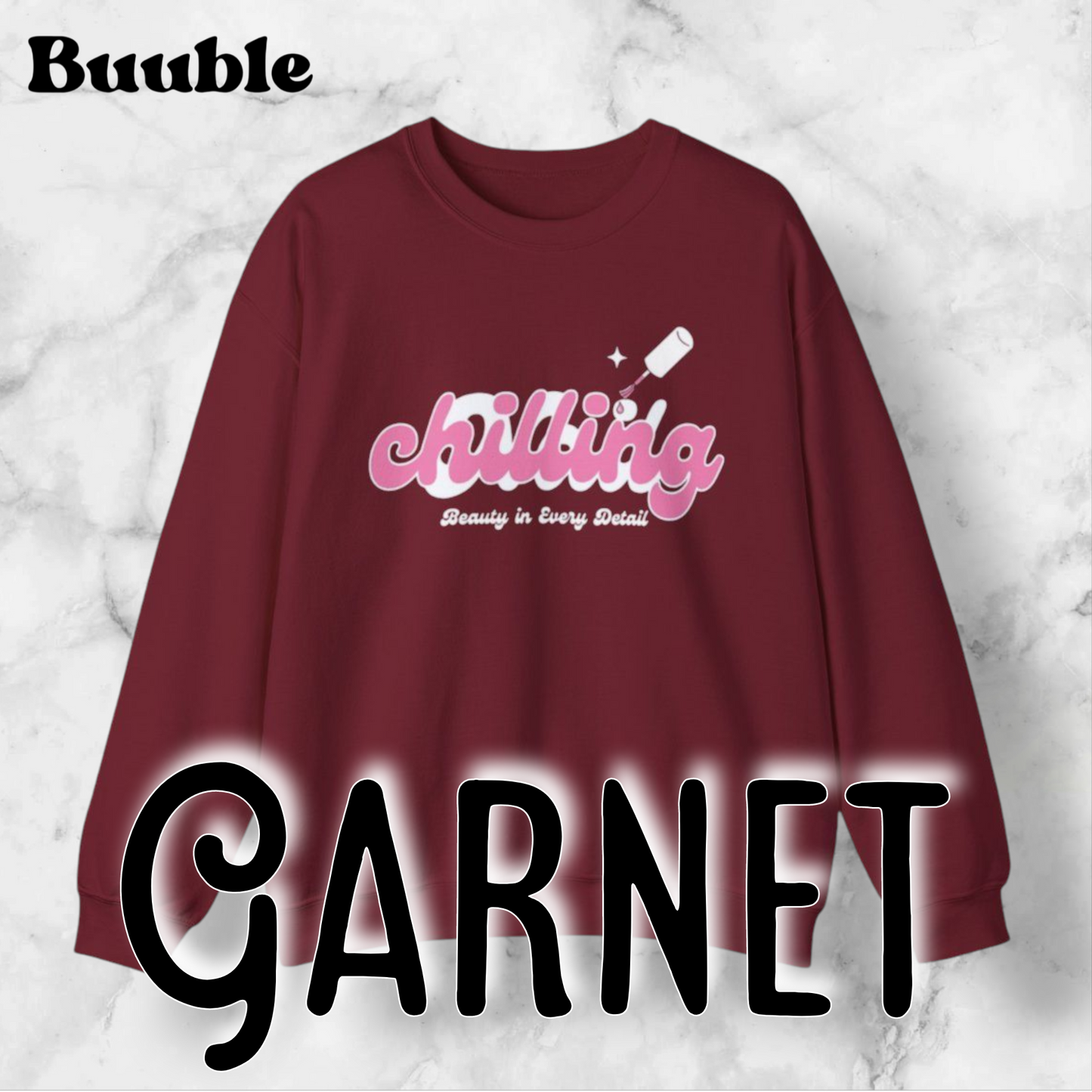 Chilling – Beauty in Every Detail | Buuble Cozy Sweatshirt