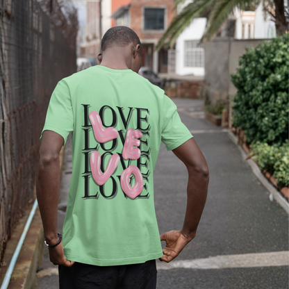 LEVO Bubble Pink Letter T-Shirt – Buuble Special Glossy