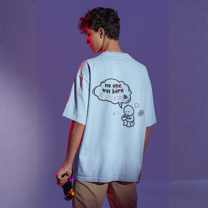 No One Was Born Educated – Mindful Sketch T-shirt | Buuble