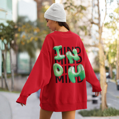 INDM Green Bubble Letter Sweatshirt – Buuble Special Edition