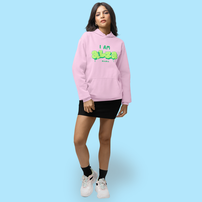 I AM ALZA Hoodie – Neon Graffiti Style | Buuble