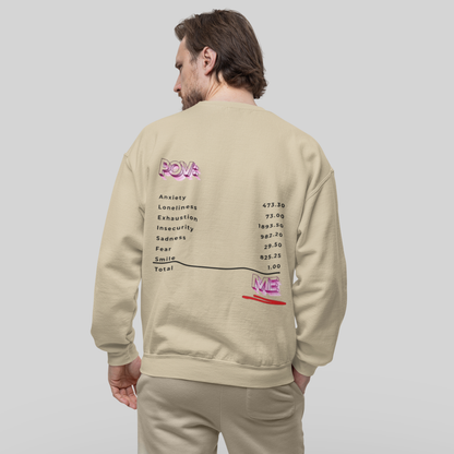 POV : ME Receipt – Emotionally Sweatshirt | Buuble