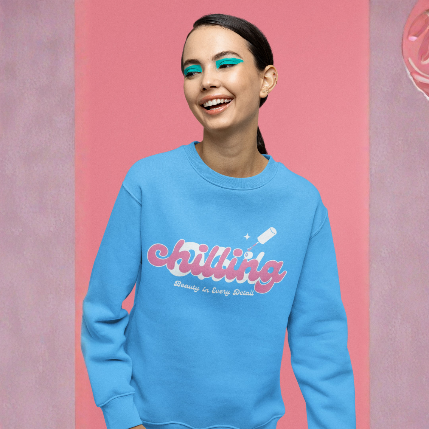 Chilling – Beauty in Every Detail | Buuble Cozy Sweatshirt