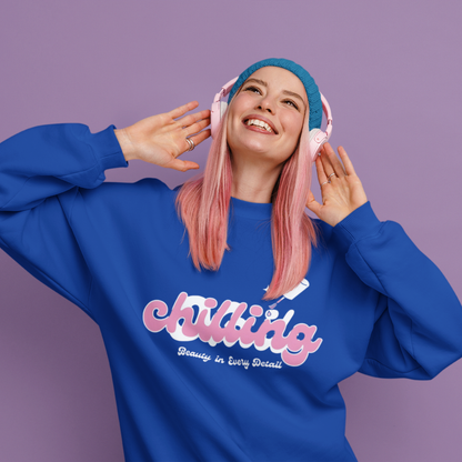 Chilling – Beauty in Every Detail | Buuble Cozy Sweatshirt