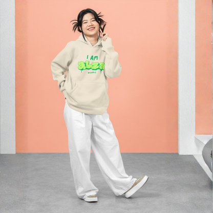 I AM ALZA Hoodie – Neon Graffiti Style | Buuble