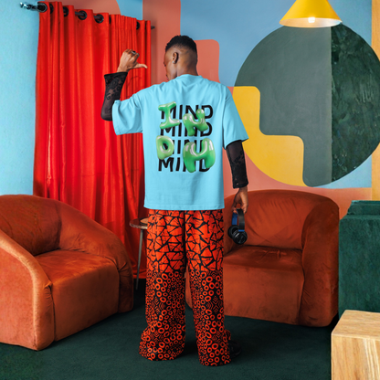 MIND 3D Green Letter – Statement T-shirt | Buuble