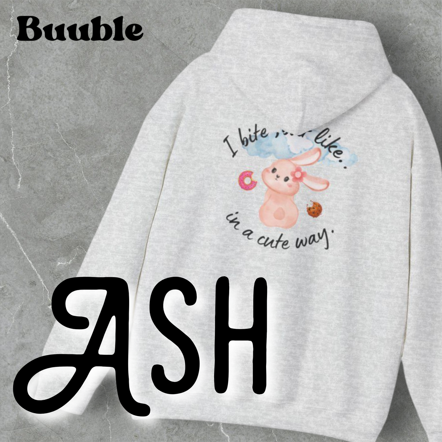 I Bite, But Like… In a Cute Way™ – The Buuble's Most Adorable Hoodie