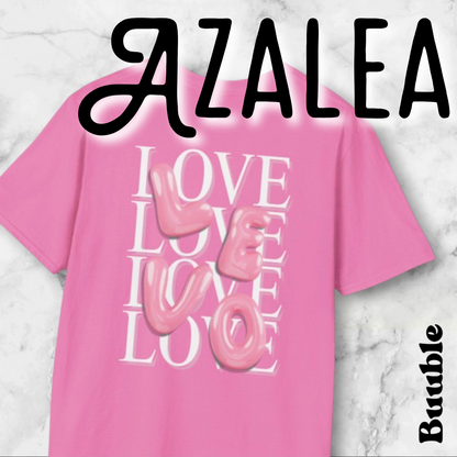 LEVO Bubble Pink Letter T-Shirt – Buuble Special Glossy