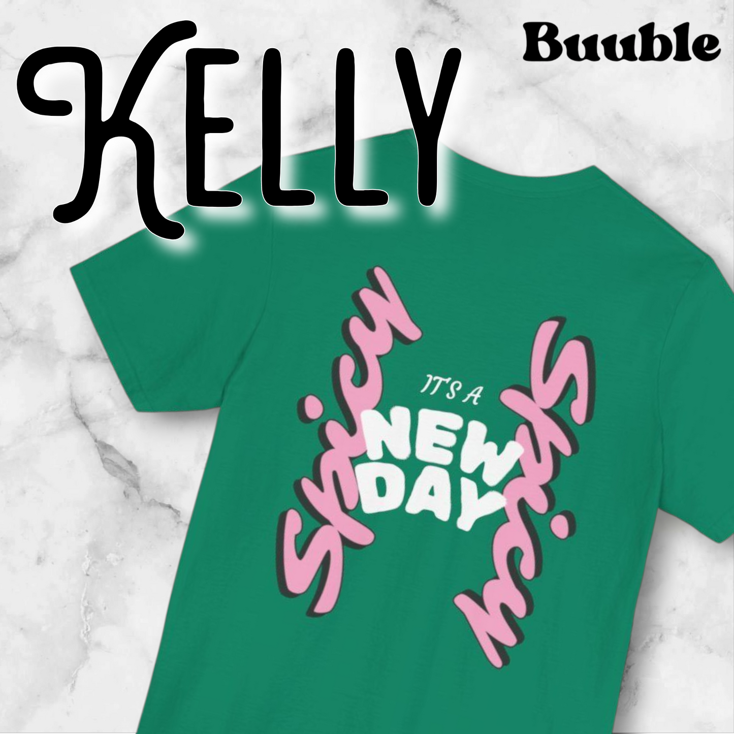 It’s a New Day – Whimsy Buuble T-Shirt