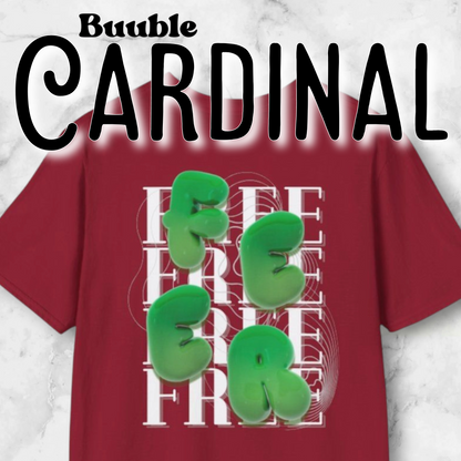 FEER Bubble Green Letter T-Shirt – Buuble