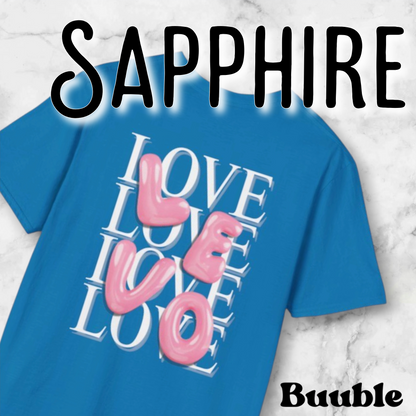 LEVO Bubble Pink Letter T-Shirt – Buuble Special Glossy