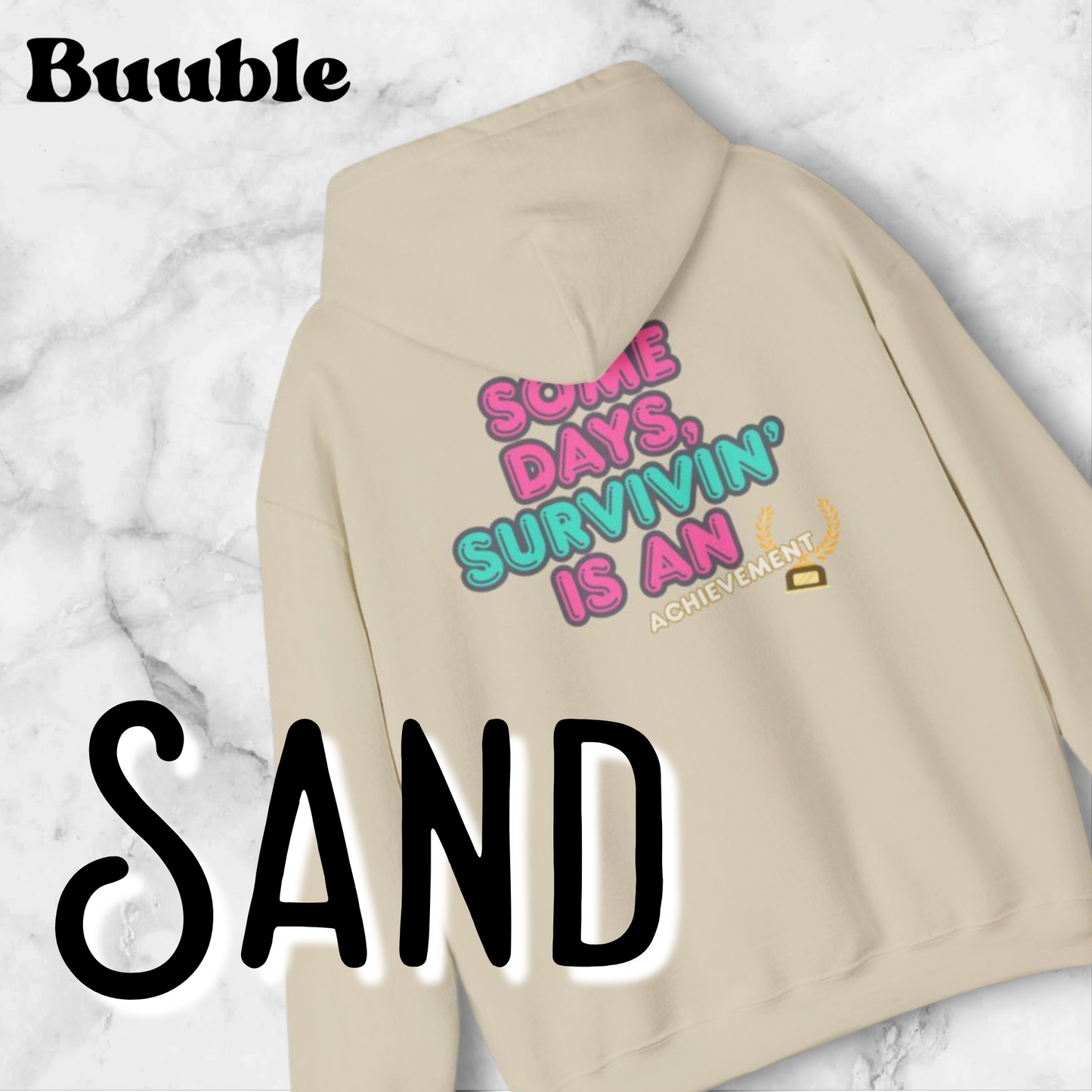 Some Days, Survivin’ Is an Achievement Hoodie - Made For Winners