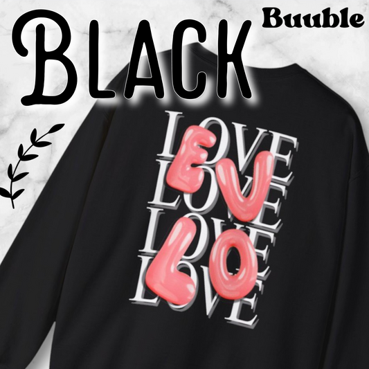 EVLO Bubble Red Letter Sweatshirt – Buuble Special Edition