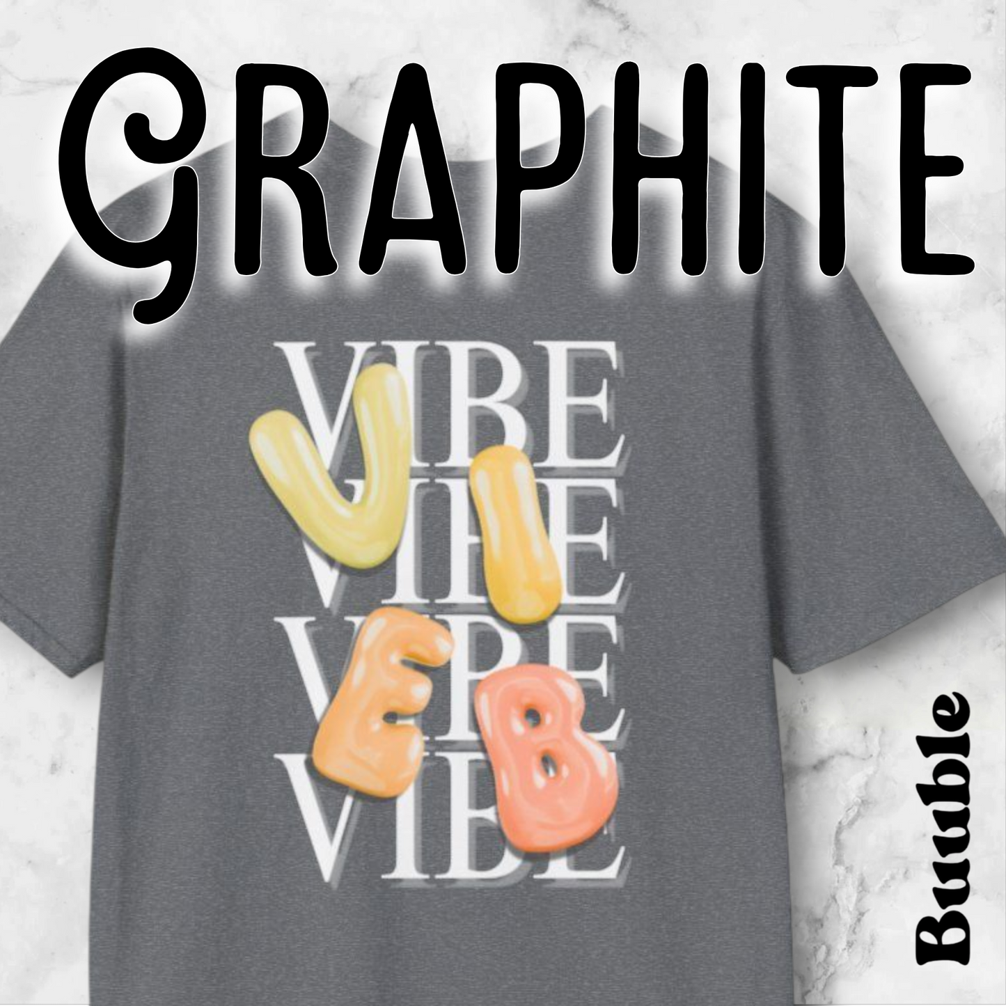 VIEB Buuble T-shirt - Grand Bubble Letters
