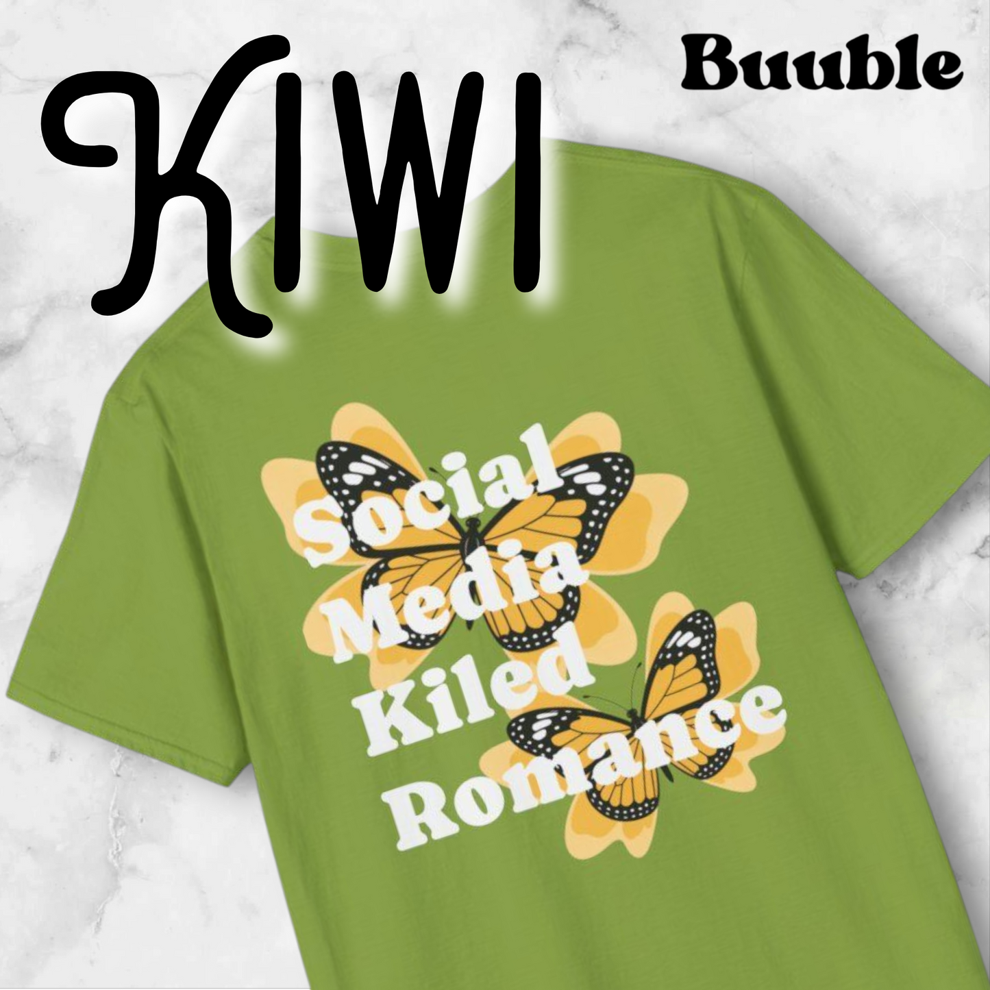 Social Media Killed Romance – Buuble T-Shirt