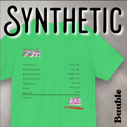 POV: ME Receipt T-shirt - Mental Health Edition | Buuble