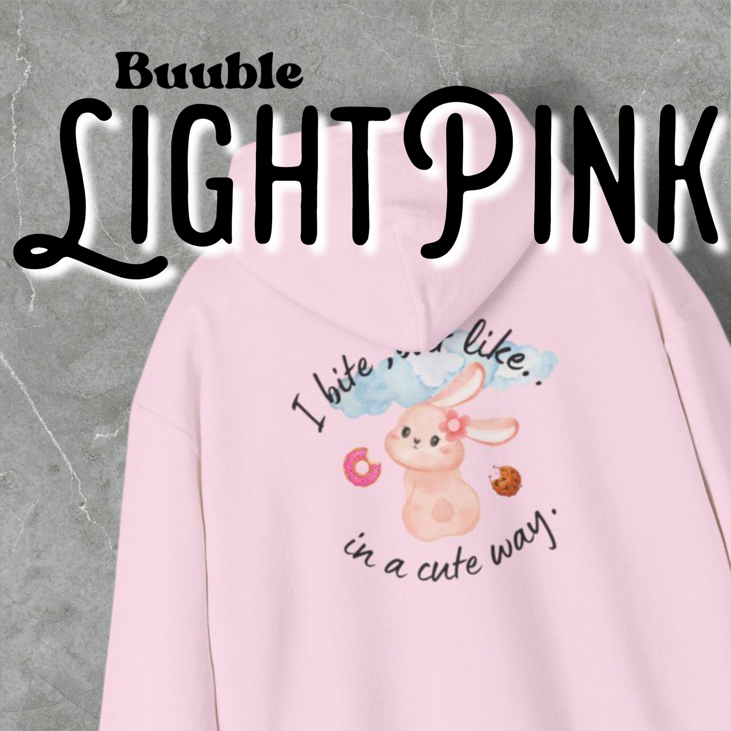 I Bite, But Like… In a Cute Way™ – The Buuble's Most Adorable Hoodie