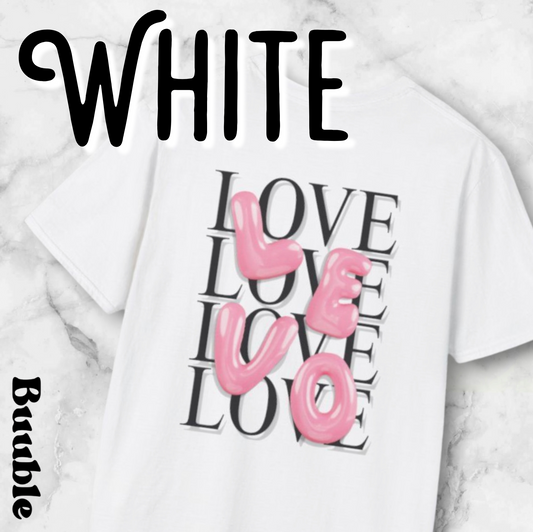 LEVO Bubble Pink Letter T-Shirt – Buuble Special Glossy