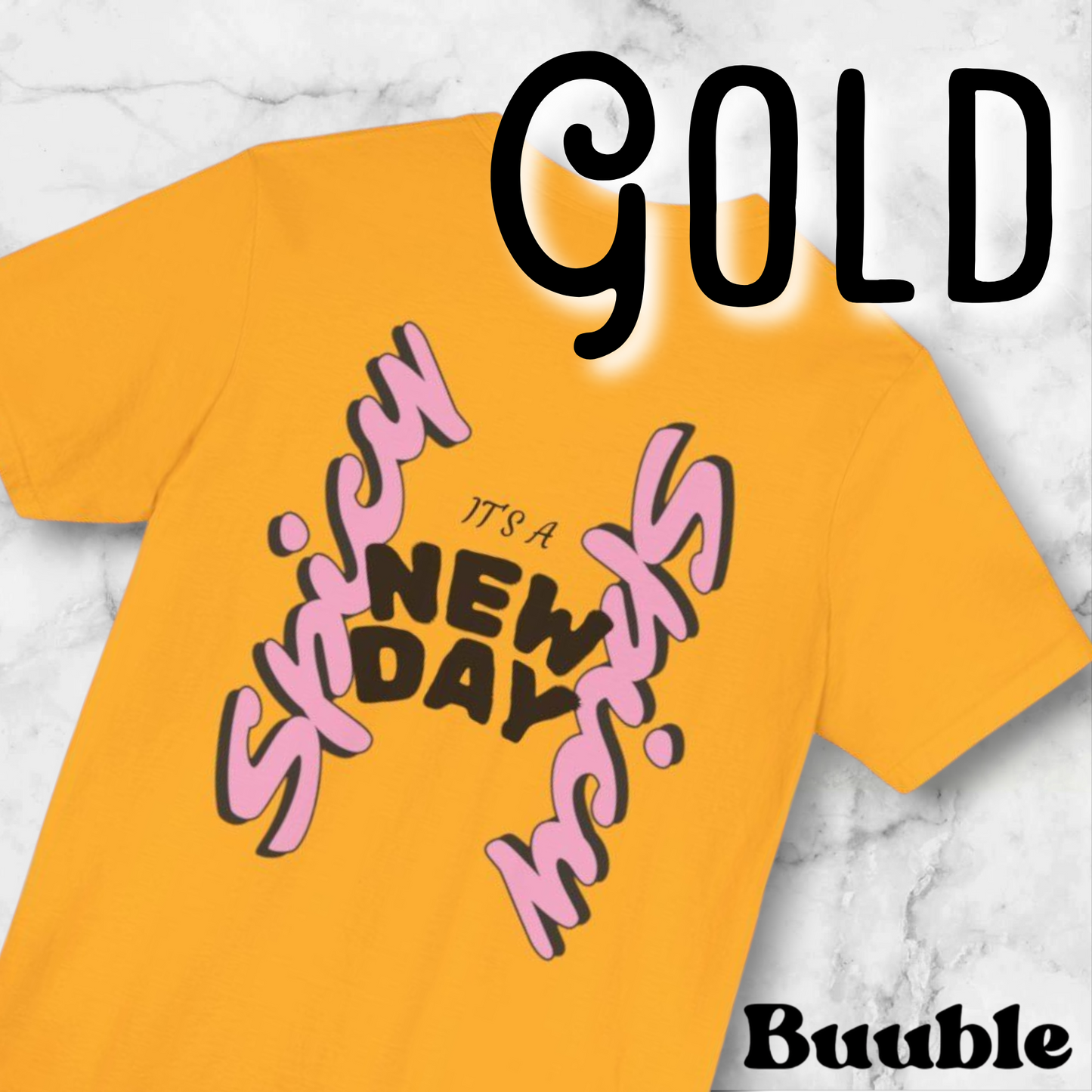 It’s a New Day – Whimsy Buuble T-Shirt