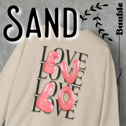 EVLO Bubble Red Letter Sweatshirt – Buuble Special Edition