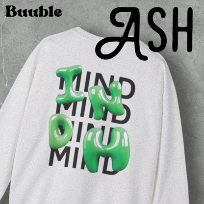 INDM Green Bubble Letter Sweatshirt – Buuble Special Edition