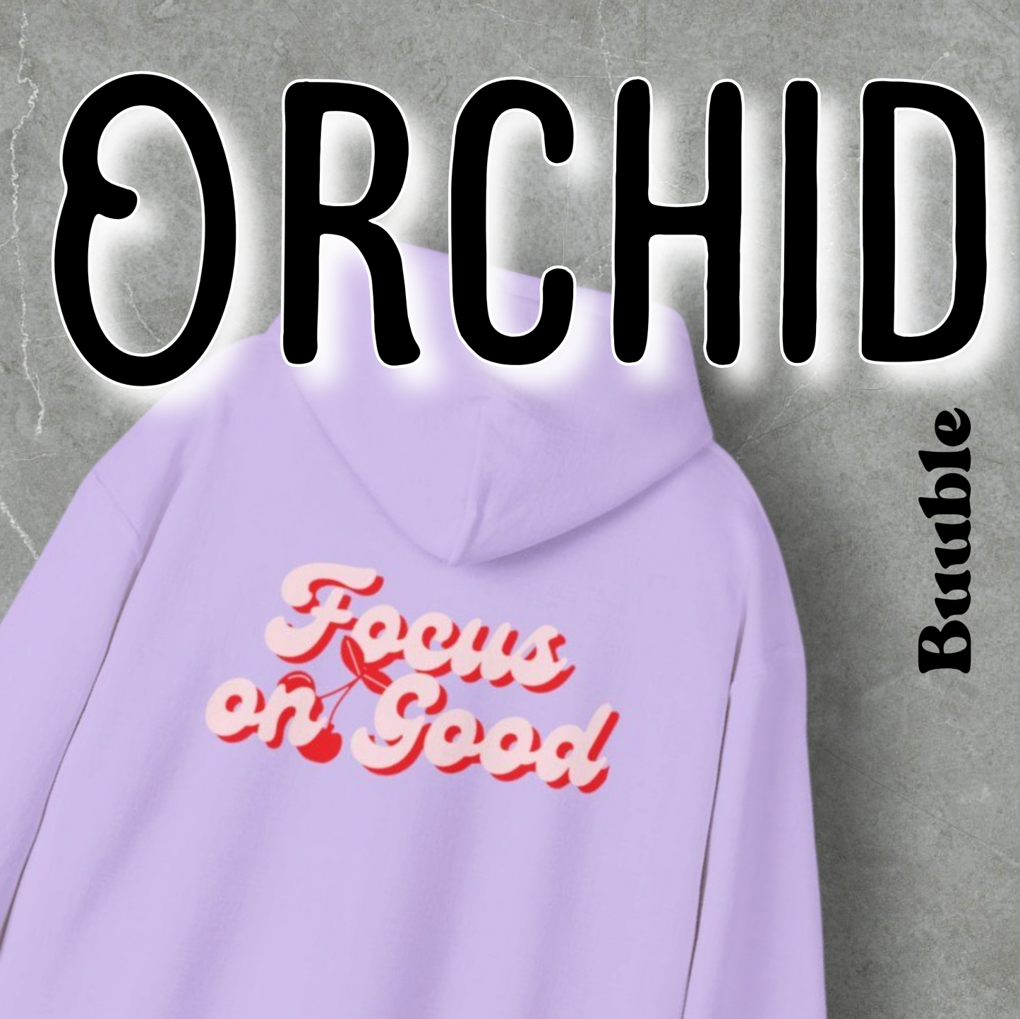Focus on Good™ - Amazing & Cute Cherry Back Hoodie by Buuble