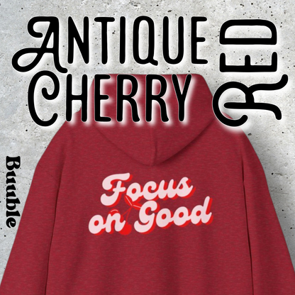 Focus on Good™ - Amazing & Cute Cherry Back Hoodie by Buuble