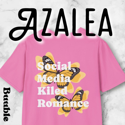 Social Media Killed Romance – Buuble T-Shirt
