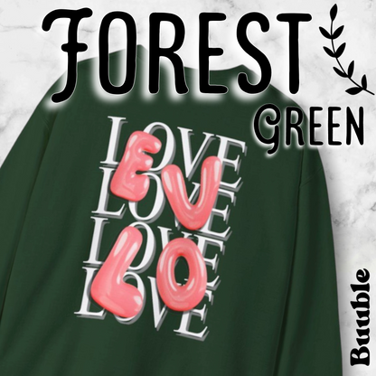 EVLO Bubble Red Letter Sweatshirt – Buuble Special Edition