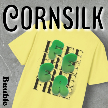 FEER Bubble Green Letter T-Shirt – Buuble