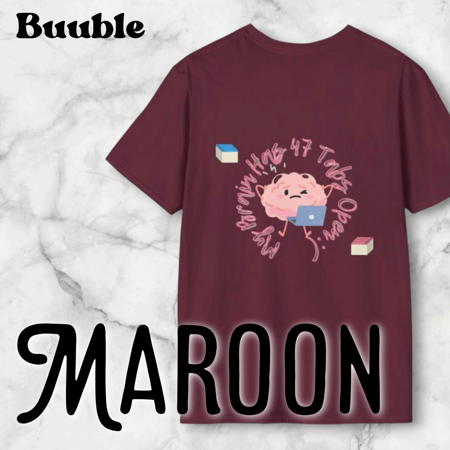 My Brain Has 47 Tabs Open – The Tee That Gets You