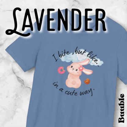 I Bite, But Like… In a Cute Way™ – Cute Buuble Bunny T-shirt